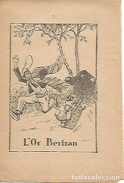 Cartes Postales: PATUFET 2047: L OS BERTRAN - Guillem d'Olobo