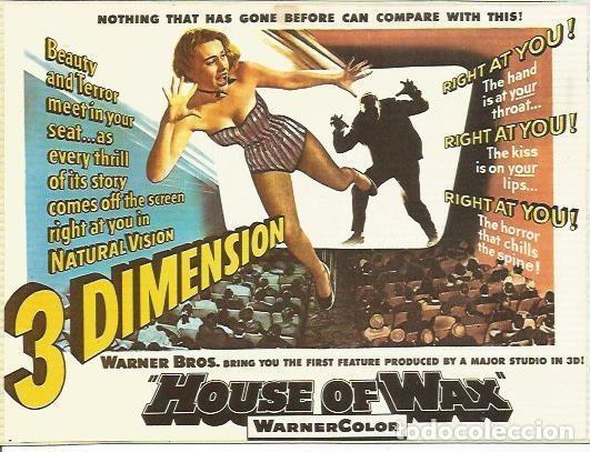 Cartes Postales: POSTAL A0727: House of Wax