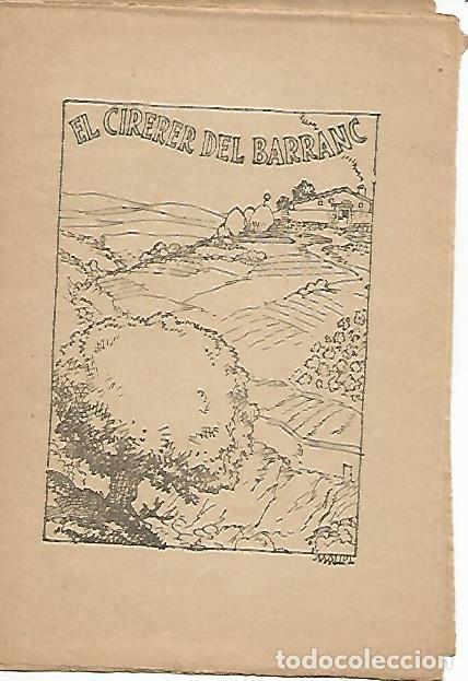 Cartes Postales: PATUFET 2057: EL CIRERER DEL BARRANC - R. Bir