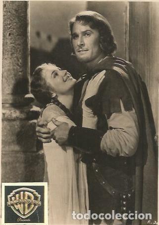 Postales: POSTAL A0675: Errol Flynn en Robin de los Bosques - Foto 1