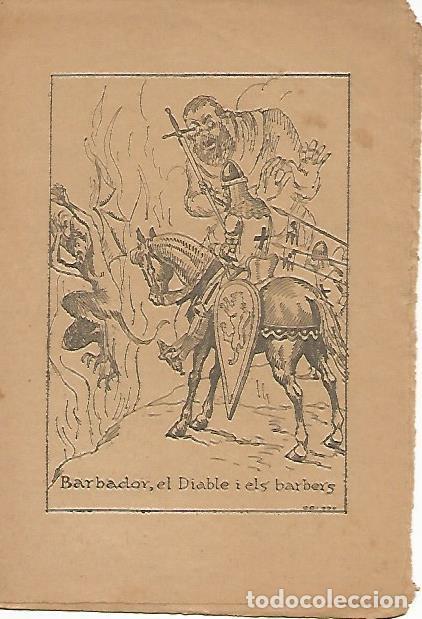Postales: PATUFET 2035: BARBADOR EL DIABLE i ELS BARBERS - Jordi Catala