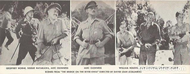 Postkarten: POSTAL A0761: Escenas de The Bridge on the river Kwai