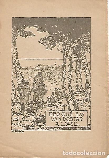 Postkarten: PATUFET 2061: PER QUE EM VAN PORTAR A L ASIL - R. Bir