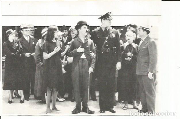 Cartoline: POSTAL A0655: Escena de Tiempos Modernos, con Charlot - NULL