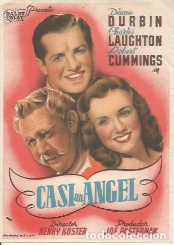 Postcards: POSTAL A0791: Casi un angel. Publicidad cines Mundial