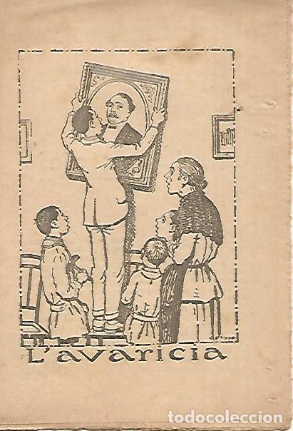 Postkarten: PATUFET 2212: L AVARICIA - Guillem d'Olobo