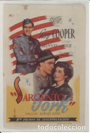 Postkarten: POSTAL A0827: Sargento York