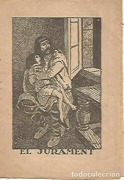 Postkarten: PATUFET 2261: EL JURAMENT - 11 x 15cm colecci&oacute;n El Patufet, numero 735. 8 paginas. Dibujo de Opisso
