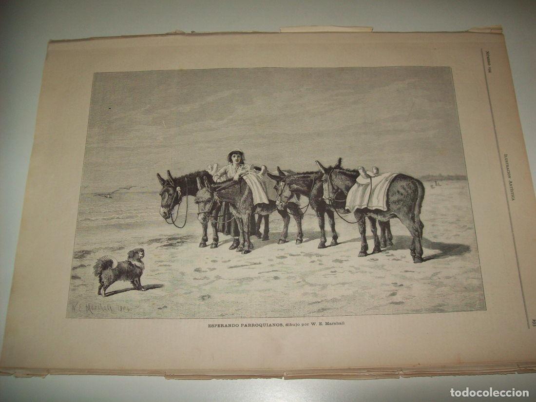 Postcards: LAMINA ILUSTRACION ARTISTICA 19797: Esperando parroquianos, por Marshall - Varios
