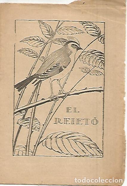 Postcards: PATUFET 2316: EL REIETO - Manuel Marinelo