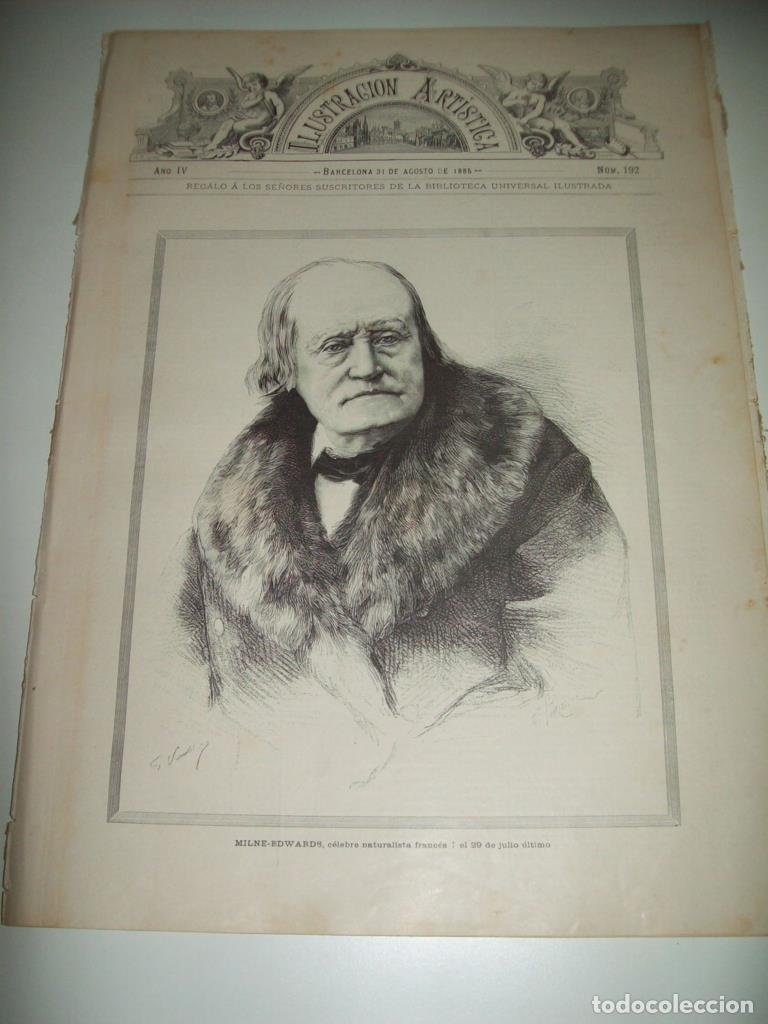 Cartoline: LAMINA ILUSTRACION ARTISTICA 19786: Milne Edwards - Varios