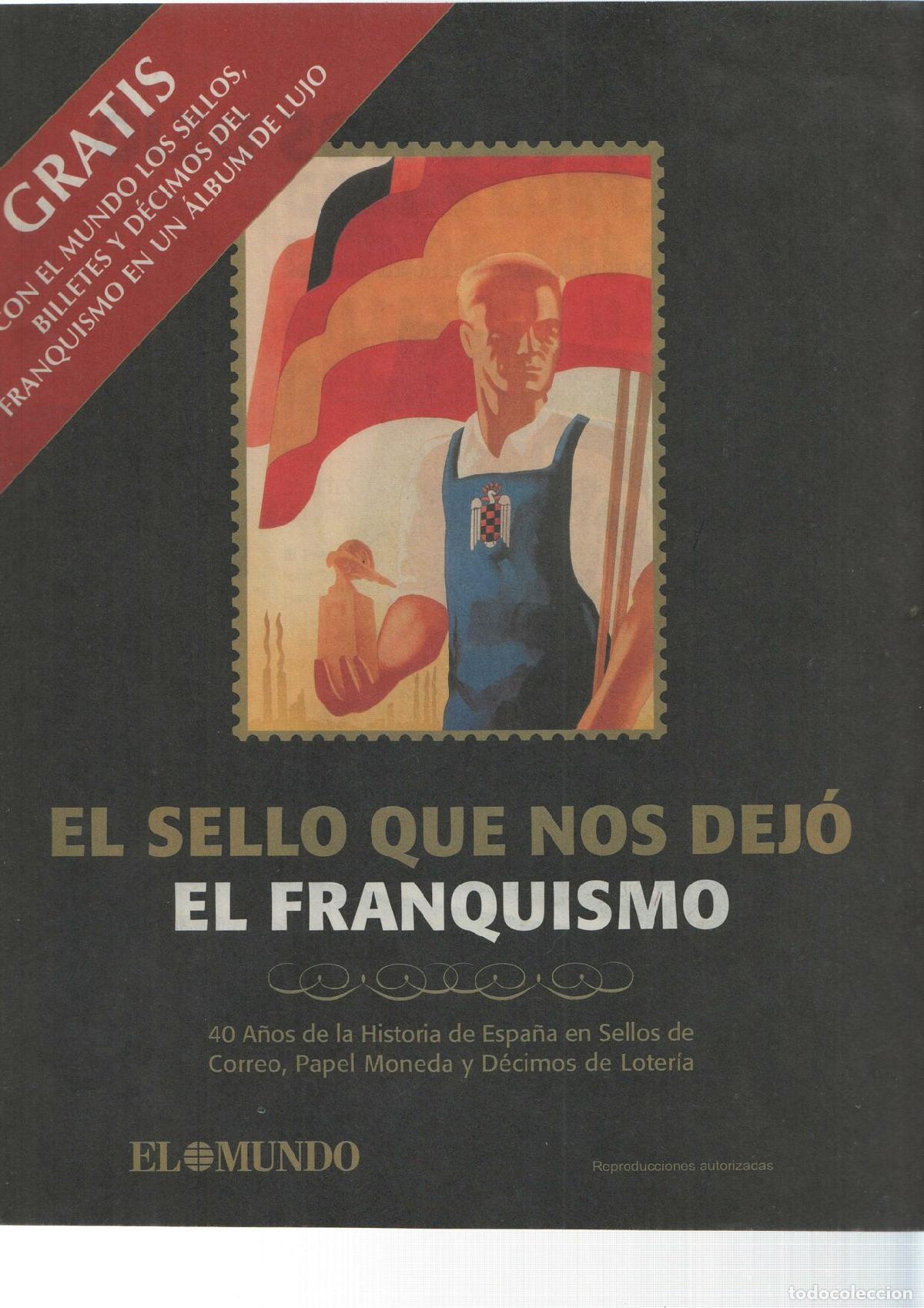 Postkarten: El Franquismo en sellos y billetes: propaganda de la obra - varios