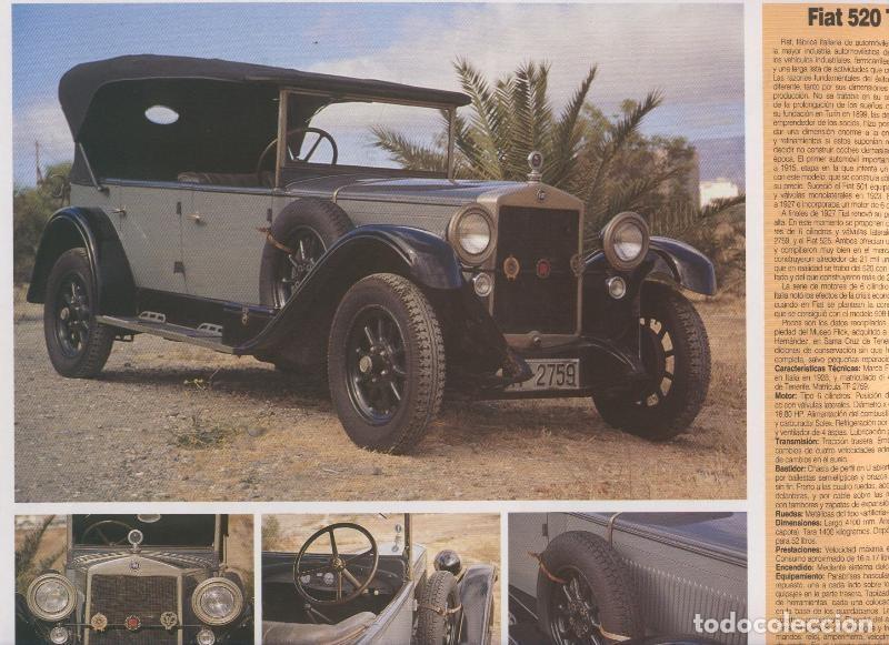 Postkarten: Automoviles antiguos de canarias modelo 13: Fiat 520 Torpedo - Varios