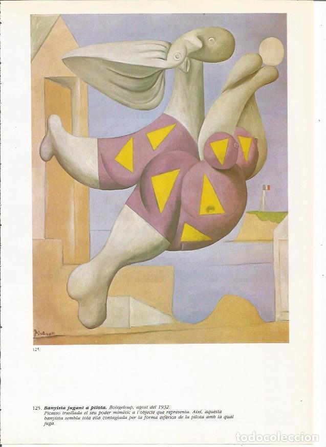 Postkarten: LAMINA 19427: Ba&ntilde;ista jugando a la pelota - Josep Palau i Fabre