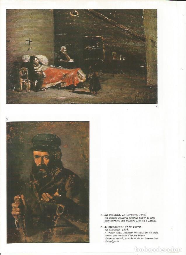 Postkarten: LAMINA 19345: La enfermedad y El mendigo de la gorra - Josep Palau i Fabre