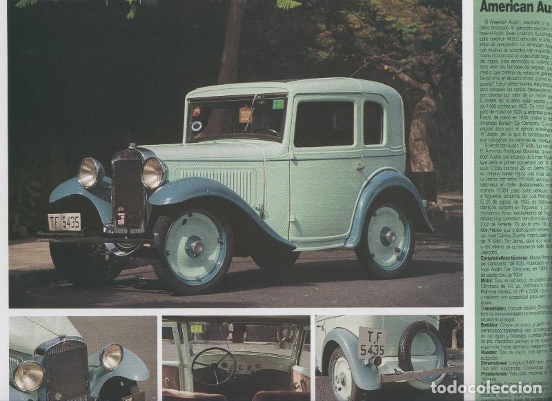 Postkarten: Automoviles antiguos de canarias modelo 35: American Austin de Luxe Coupe - Varios