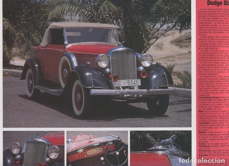 Postkarten: Automoviles antiguos de canarias modelo 04: Dodge Six Coupe - Varios
