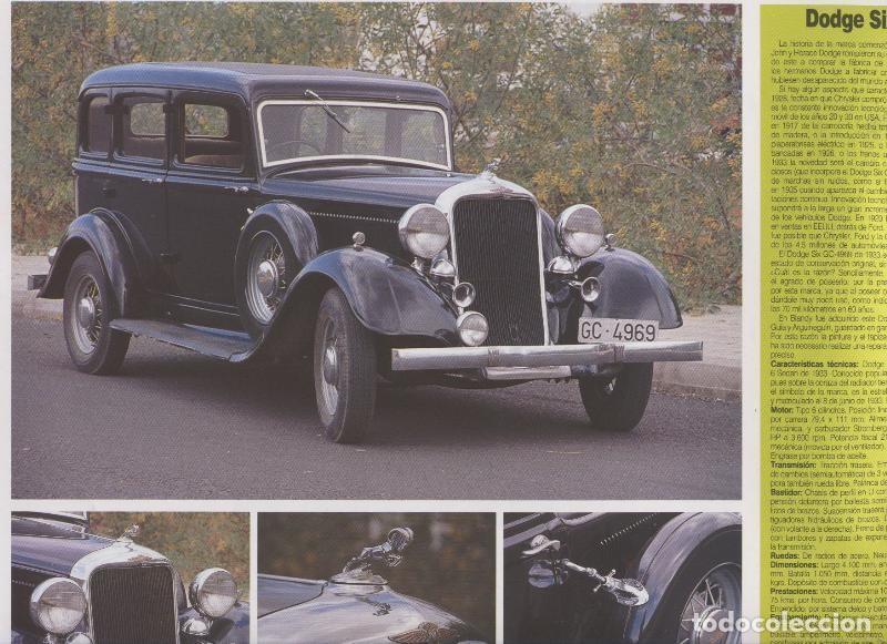 Cartes Postales: Automoviles antiguos de canarias modelo 15: Dodge Six Sedan - Varios
