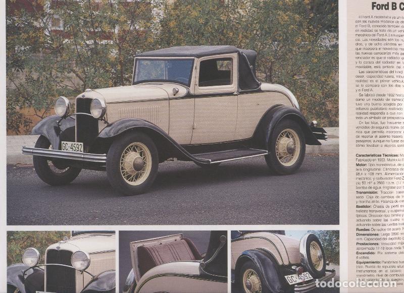 Cartes Postales: Automoviles antiguos de canarias modelo 30: Ford B Cabriolet - Varios