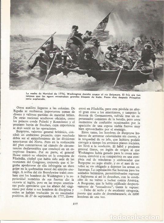 Postkarten: LAMINA 19609: Washington cruzando el rio Delaware - Jaime Ministral