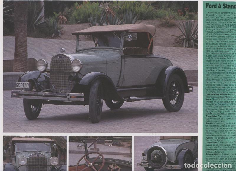 Cartes Postales: Automoviles antiguos de canarias modelo 03: Ford A Standar Roadster - Varios