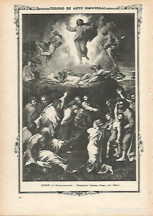 Cartes Postales: LAMINA 1263. RAFAEL. La Transfiguracion - Varios
