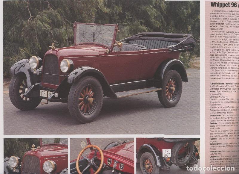 Postcards: Automoviles antiguos de canarias modelo 27: Whippet 96 (willys Overland) - Varios