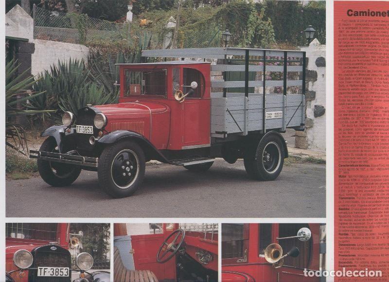 Postcards: Automoviles antiguos de canarias modelo 46: Camioneta Ford AA - Varios