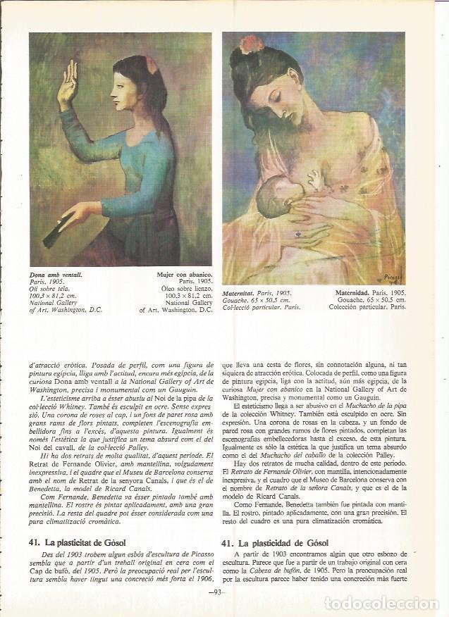 Postkarten: LAMINA 19018: Mujer con abanico y Maternidad - Alexandre Cirici