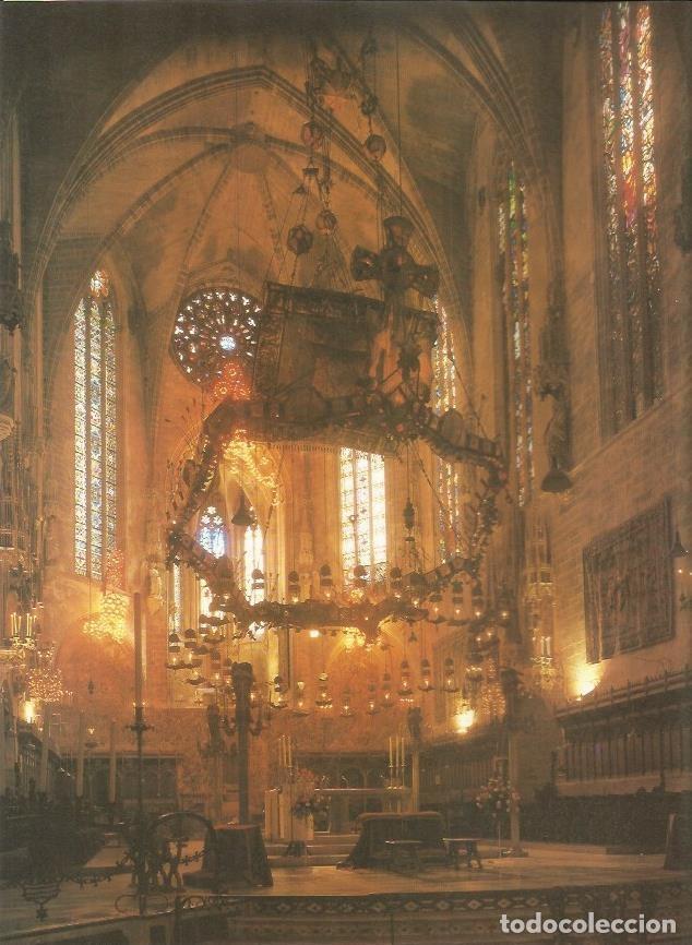 Postcards: LAMINA 18946: Interior de la Catedral de Mallorca - Joan Bassegoda