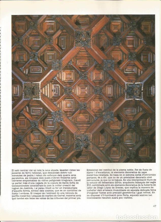 Postkarten: LAMINA 18926: Artesonado del Palacio Guell - Joan Bassegoda