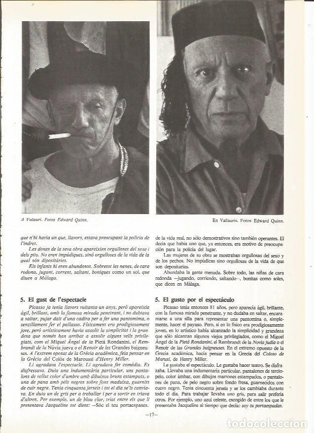 Postcards: LAMINA 18981: Fotos de Picasso por E. Quinn - Alexandre Cirici