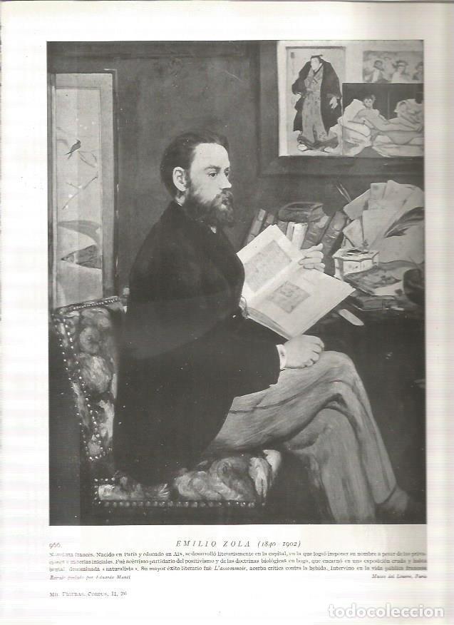 Postkarten: LAMINA 19244: Emilio Zola - Varios