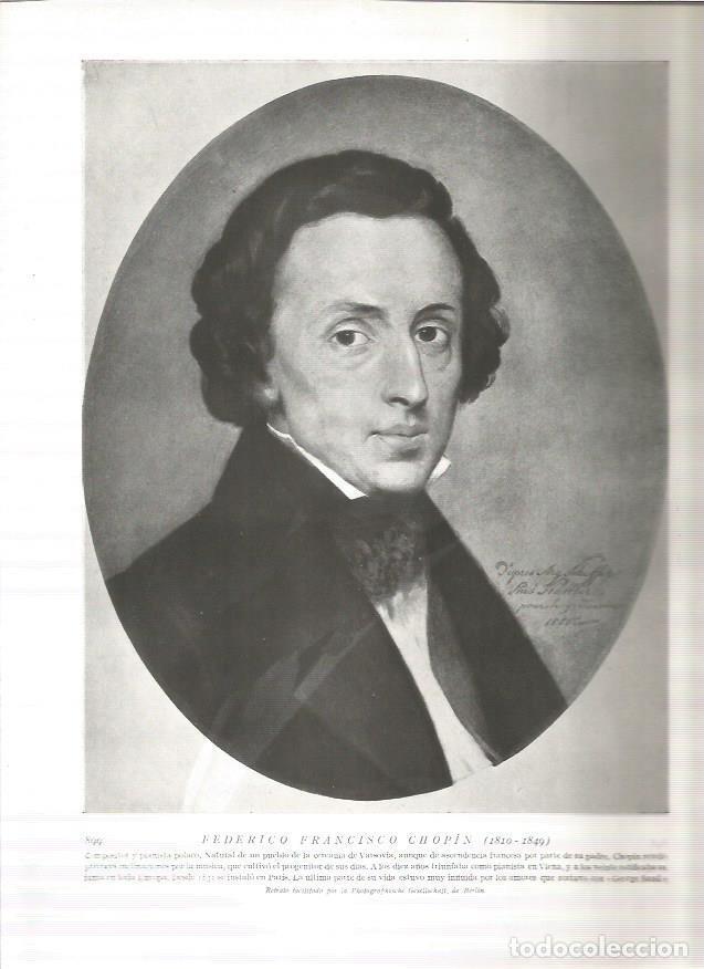 Postkarten: LAMINA 19213: Chopin - Varios