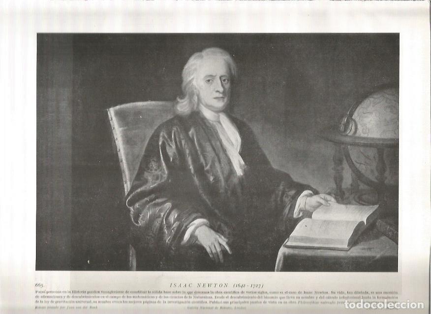 Cartoline: LAMINA 19115: Isaac Newton - Varios