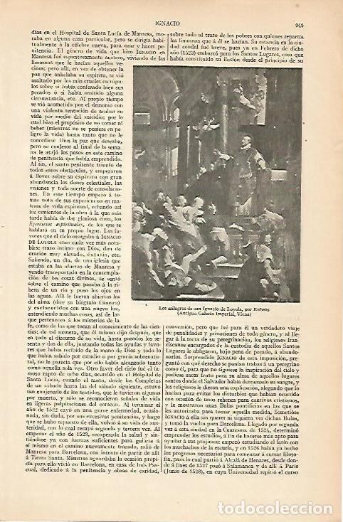 Postkarten: LAMINA ESPASA 4534: Los milagros de San Ignacio de Loyola por Rubens - Varios Autores
