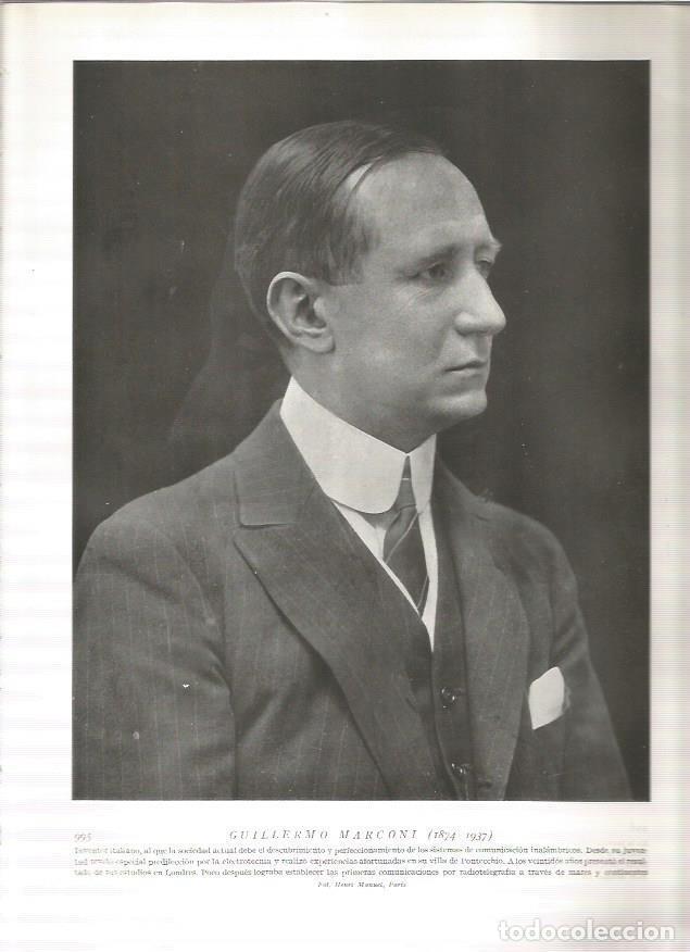 Postales: LAMINA 19255: Guillermo Marconi - Varios