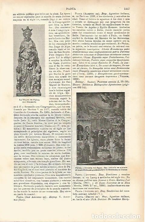 Postales: LAMINA ESPASA 7731: La Virgen de Padua por Donatello - Varios