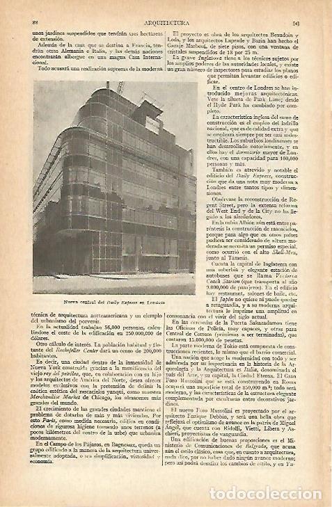 Postkarten: LAMINA ESPASA 777: Londres fachada del Daily Express - Varios autores