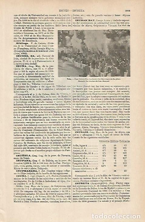 Cartes Postales: LAMINA ESPASA 7232: Fiestas de San Marcial en Irun Guipuzcoa - Varios