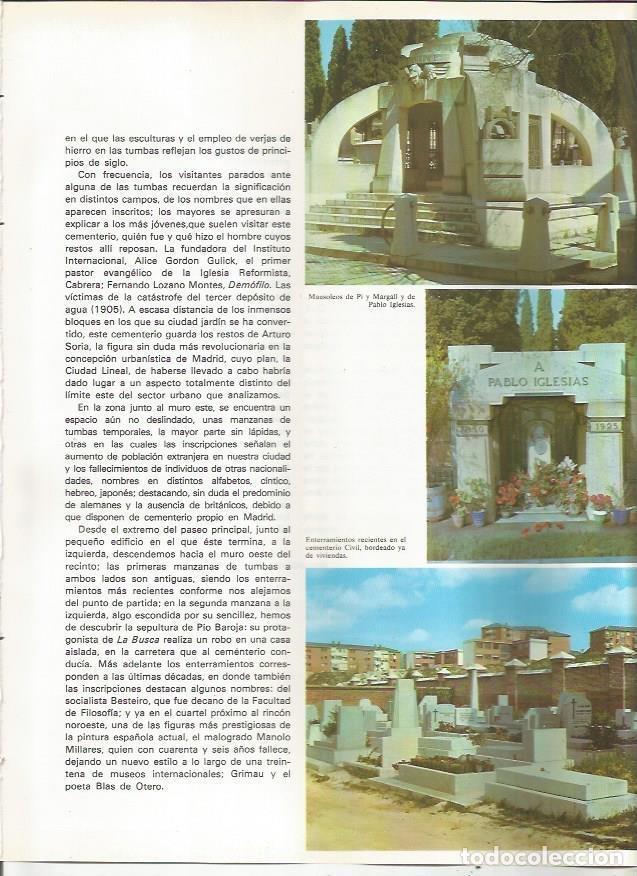 Postales: LAMINA 20133: Mausoleos de Pi i Margall y de Pablo Iglesias - VVAA