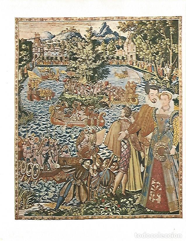 Cartoline: LAMINA 9799: Juegos nauticos durante unas fiestas en la corte de Enrique III - Andre Maurois