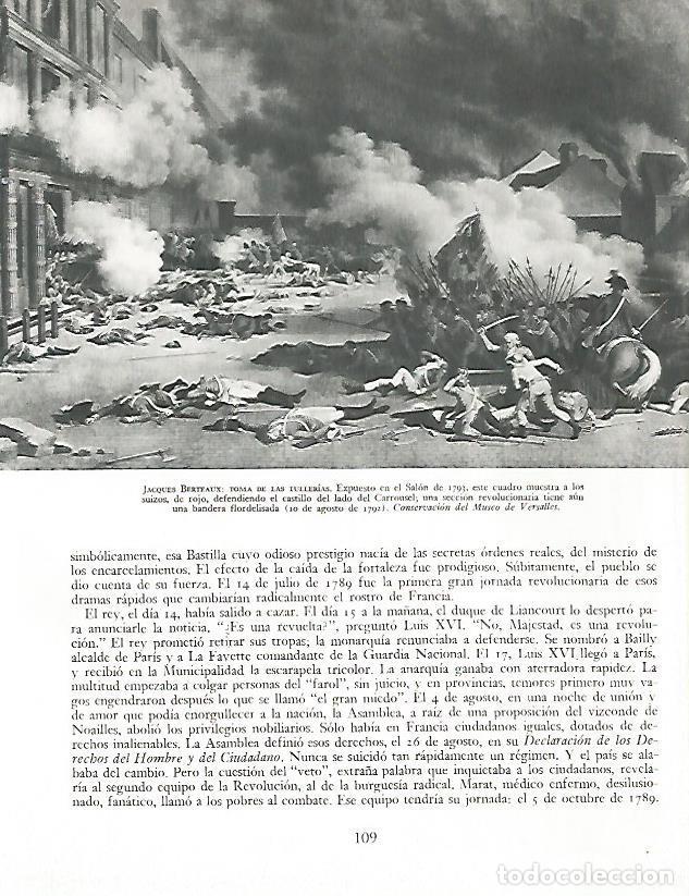 Cartoline: LAMINA 9834: Toma de las Tullerias por J. Berteaux - Andre Maurois