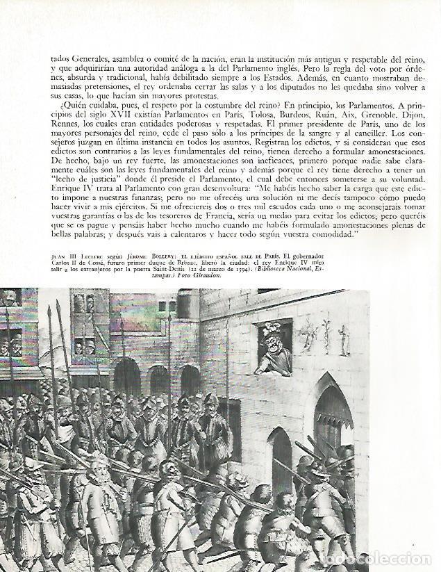 Postales: LAMINA 9806: El ejercito espa&ntilde;ol sale de Paris por Jerome Bollery - Andre Maurois