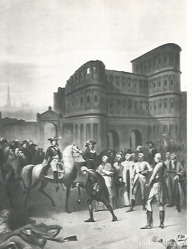 Postales: LAMINA 9837: Entrada de los franceses en Treveris por L. Moreaux - Andre Maurois