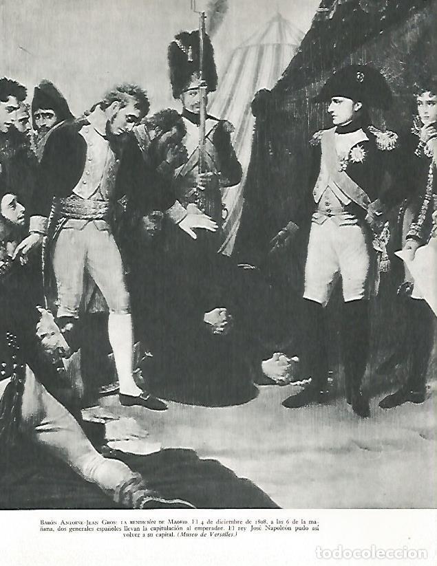 Postais: LAMINA 9847: La rendicion de Madrid por Gros - Andre Maurois