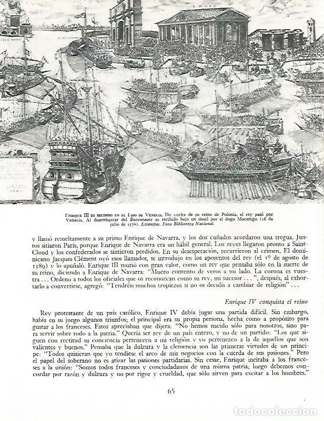 Postcards: LAMINA 9803: Enrique III es recibido en el Lido de Venecia - Andre Maurois