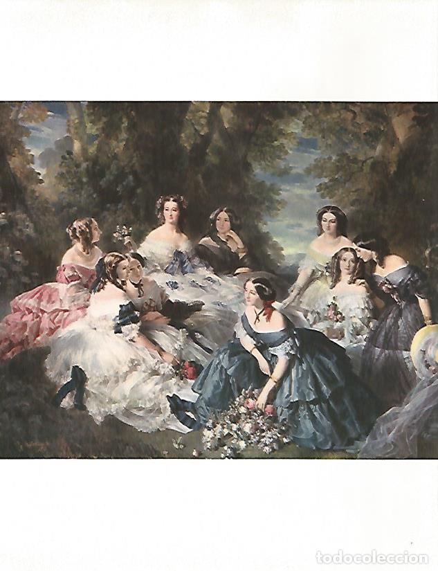 Postcards: LAMINA 9868: La emperatriz Eugenia y las damas de su cortepor Winterhalter - Andre Maurois