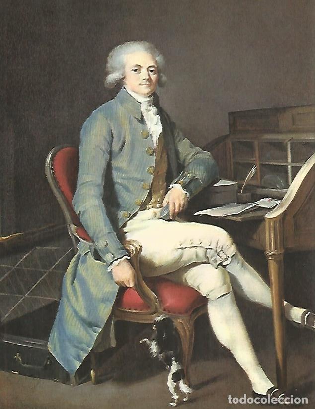 Postkarten: LAMINA 9833: Robespierre por L. L. Boilly - Andre Maurois