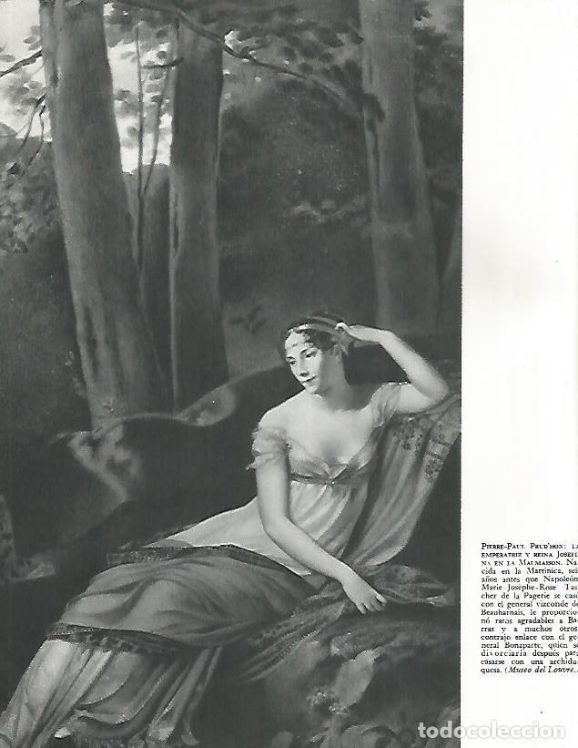 Postkarten: LAMINA 9844: La emperatriz Josefina por P. Prudhon - Andre Maurois